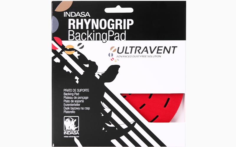 Packaging Rhynogrip Backing Pad 150 mm ULTRAVENT Low Profile INDASA